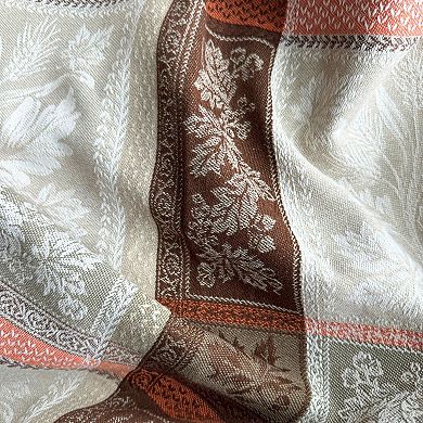 Windswept Harvest Jacquard Rectangle Tablecloth