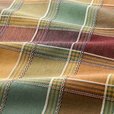 Autumn Acres Plaid Rectangle Tablecloth