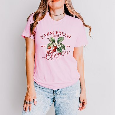 Simply Sage Market Farm Fresh Cherries Short Sleeve Tee