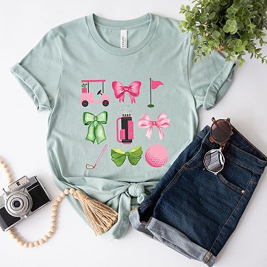Simply Sage Market Golf Icons Coquette Short Sleeve Tee