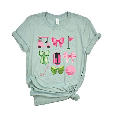 Simply Sage Market Golf Icons Coquette Short Sleeve Tee