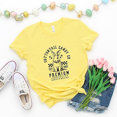 Simply Sage Market Cottontail Candy Premium Chocolate Short Sleeve Tee