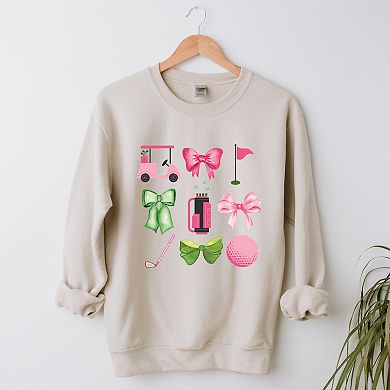 Simply Sage Market Golf Icons Coquette Sweatshirt