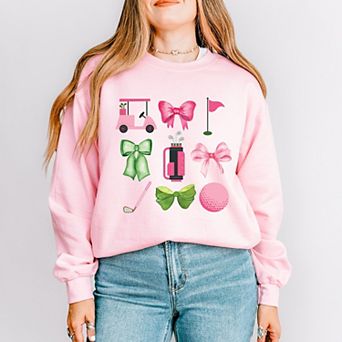 Simply Sage Market Golf Icons Coquette Sweatshirt