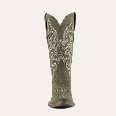 Tessa Leather Cowgirl Boots - Stylish Western Footwear & Comfort By Buck & Brana