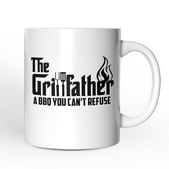 The Grillfather Mug, BBQ Dad Gift