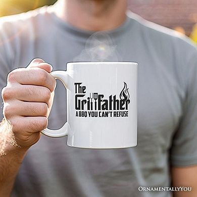 The Grillfather Mug, BBQ Dad Gift