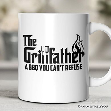 The Grillfather Mug, BBQ Dad Gift