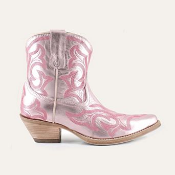 Regina Leather Cowgirl Boots - Classic Western Elegance & Comfort By Buck & Brana