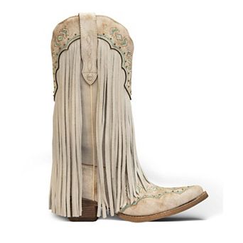 Franny Leather Cowgirl Boots - Classic Western Style & Comfort By Buck & Brana