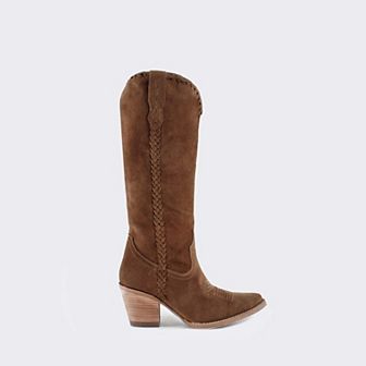 Kenia Cowgirl Leather Boots - Elegant Western Footwear By Buck & Brana
