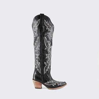 Julia Leather Cowgirl Boots - Sophisticated Western Footwear By Buck & Brana