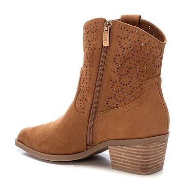 Women's Suede Ankle Booties By XTI 143885