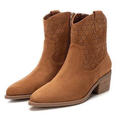Women's Suede Ankle Booties By XTI 143885