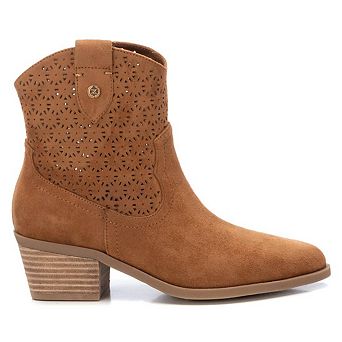 Women's Suede Ankle Booties By XTI 143885