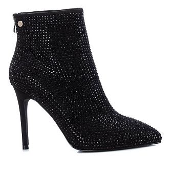 Women's Suede Stiletto Booties By XTI 142176