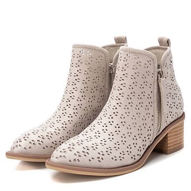 Women's Suede Ankle Booties By XTI 142255