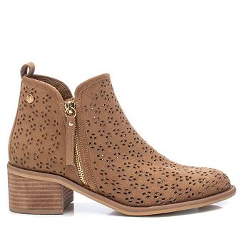 Women's Suede Ankle Booties By XTI 142255