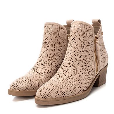 Women's Suede Ankle Booties By XTI 143886
