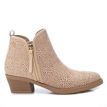 Women's Suede Ankle Booties By XTI 143886