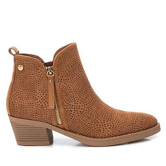 Women's Suede Ankle Booties By XTI 143886