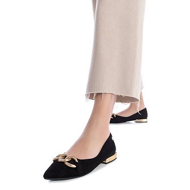 Women's Suede Ballet Flats By XTI 142000