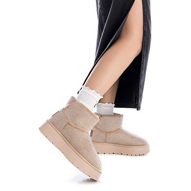 Women's Winter Suede Booties By XTI 142942