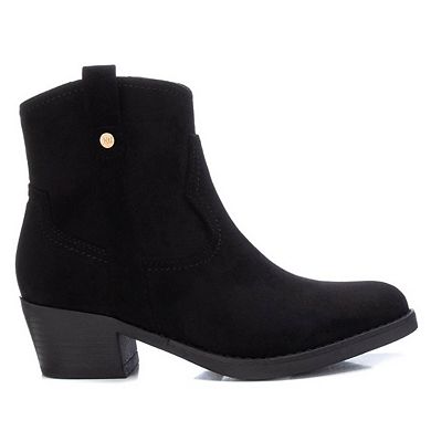Women's Suede Italian Western Boots By XTI 142039