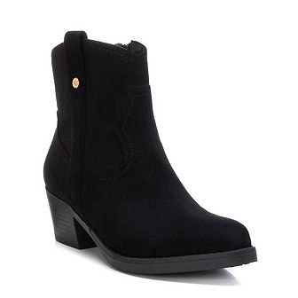 Women's Suede Italian Western Boots By XTI 142039