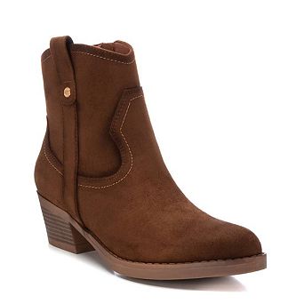 Women's Suede Italian Western Boots By XTI 142039