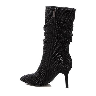Women's Suede Stiletto Boots By XTI 143023