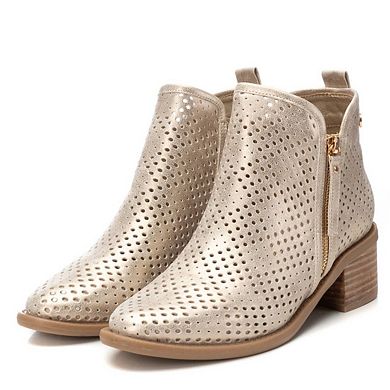 Xti Women's Italian Western Booties With side Zipper 143961