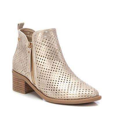 Xti Women's Italian Western Booties With side Zipper 143961