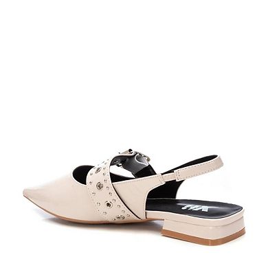 Xti Women's Wide Bucke Flats 144023