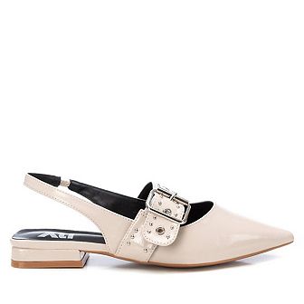 Xti Women's Wide Bucke Flats 144023