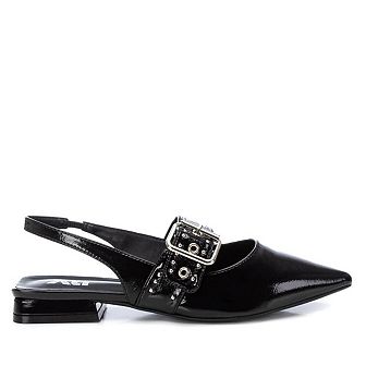 Xti Women's Wide Bucke Flats 144023