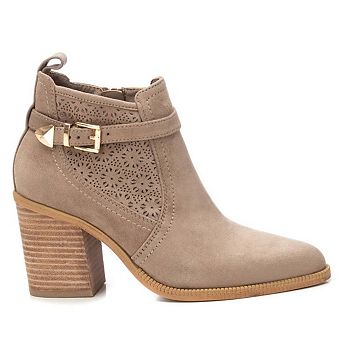 Women's Suede Ankle Booties By XTI 143883