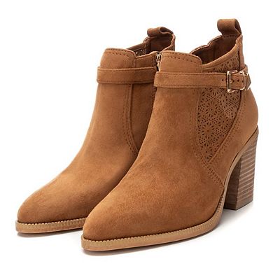 Women's Suede Ankle Booties By XTI 143883