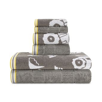 Caro Home Kids 6 pc Bath Towel Set