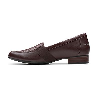 Clarks® Juliet Beat Women's Leather Slip-On Loafers