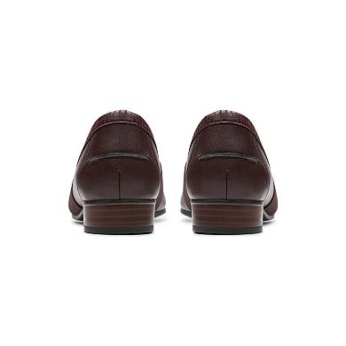 Clarks® Juliet Beat Women's Leather Slip-On Loafers