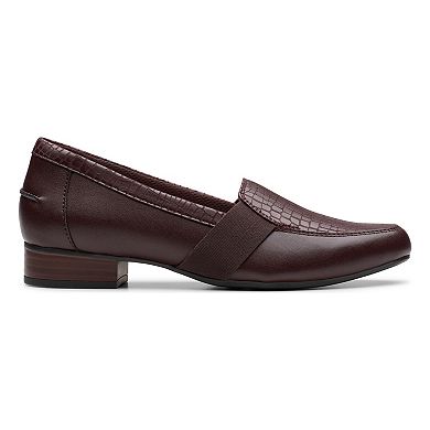 Clarks® Juliet Beat Women's Leather Slip-On Loafers