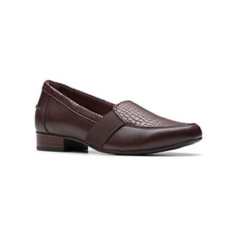 Clarks® Juliet Beat Women's Leather Slip-On Loafers
