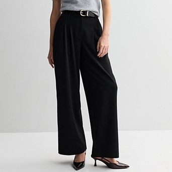 Women's Nine West Crepe Pleated Wide Trousers