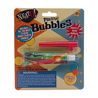 Toysmith Plastic Bubbles Blower & Bubble Solution Set