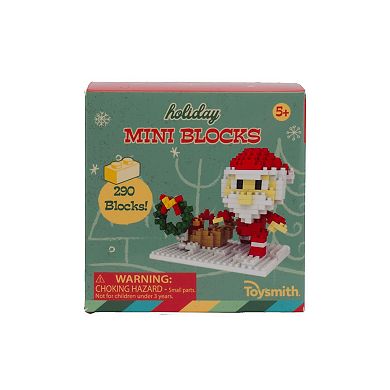 Toysmith Holiday Mini Blocks Building Set (314 Blocks)