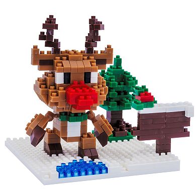 Toysmith Holiday Mini Blocks Building Set (314 Blocks)