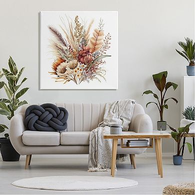 Stupell Home Decor Fall Flowers Canvas Wall Art