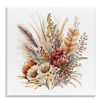 Stupell Home Decor Fall Flowers Plaque Wall Art