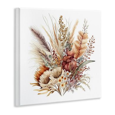 Stupell Home Decor Fall Flowers Plaque Wall Art